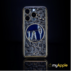 iPhone 16 Pro/iPhone 16 Pro Max Black Gold Oil Rig Edition