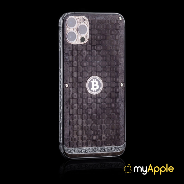 iPhone 16 Pro/iPhone 16 Pro Max Platinum & Carbon Bitcoin Edition