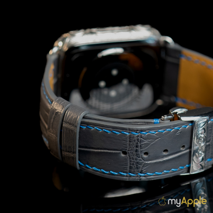 Часи Monarch Counsel Platinum Apple Watch 10 (41mm/45mm)