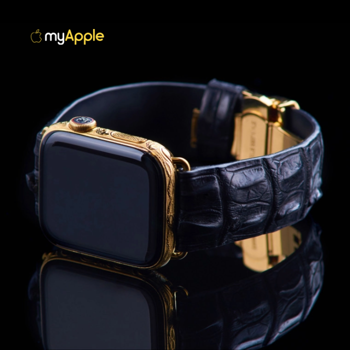 Годинник Apple Watch Series 10 41mm/45mm Gold Spikes Skull Edition