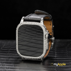 Apple Watch Ultra 2 49mm Hand Engraved Platinum Brilliance (Gold 24K)