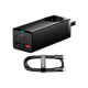 Зарядний пристрій Baseus GaN3 Pro Desktop Powerstrip 65W (2xType-C + 2xUSB + AC) EU