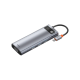 USB-Хаб Baseus Metal Gleam Series 9-in-1 Type-C Gray