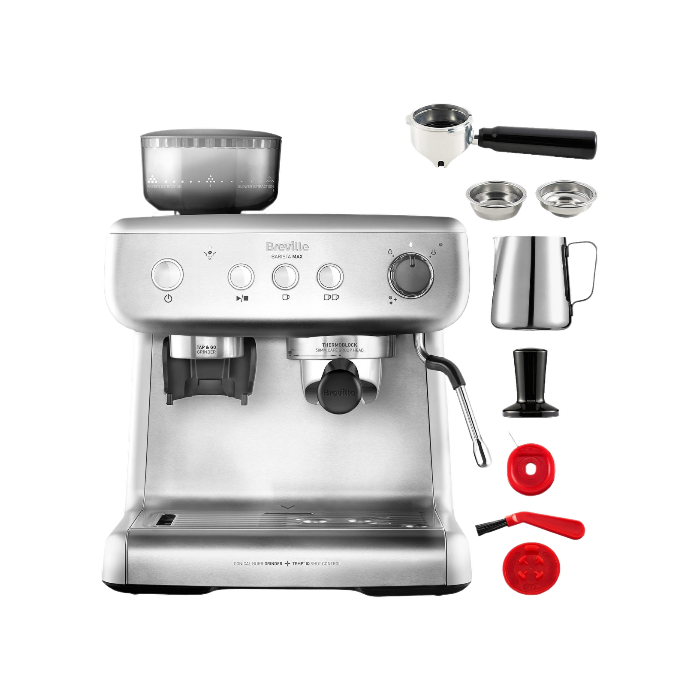 Ріжкова кавоварка еспресо Breville Barista Max VCF126X