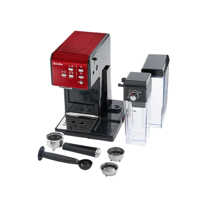Рожковая кофеварка эспрессо Breville PrimaLatte II VCF109X