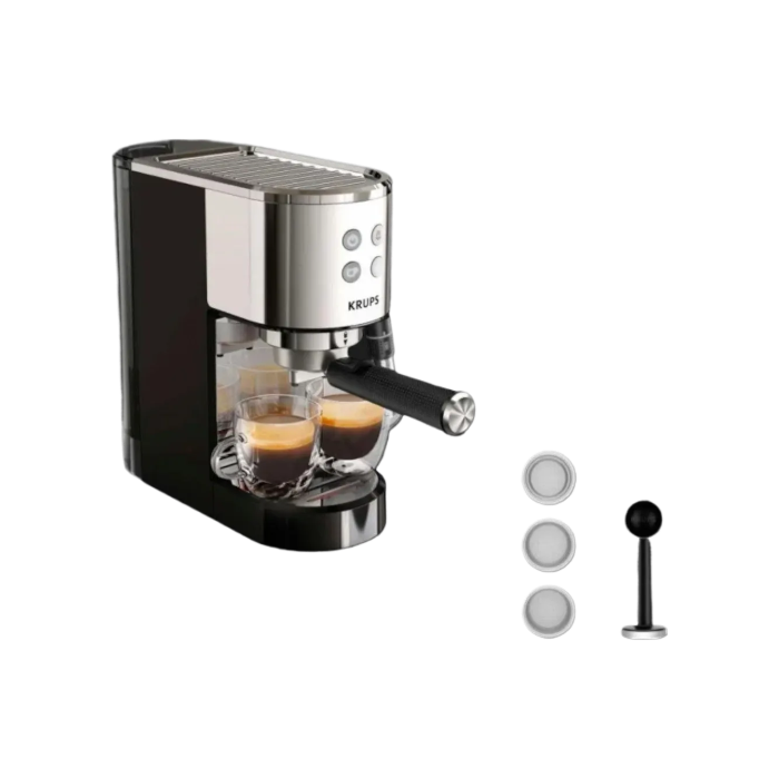 Рожковая кофеварка эспрессо Krups XP444C10