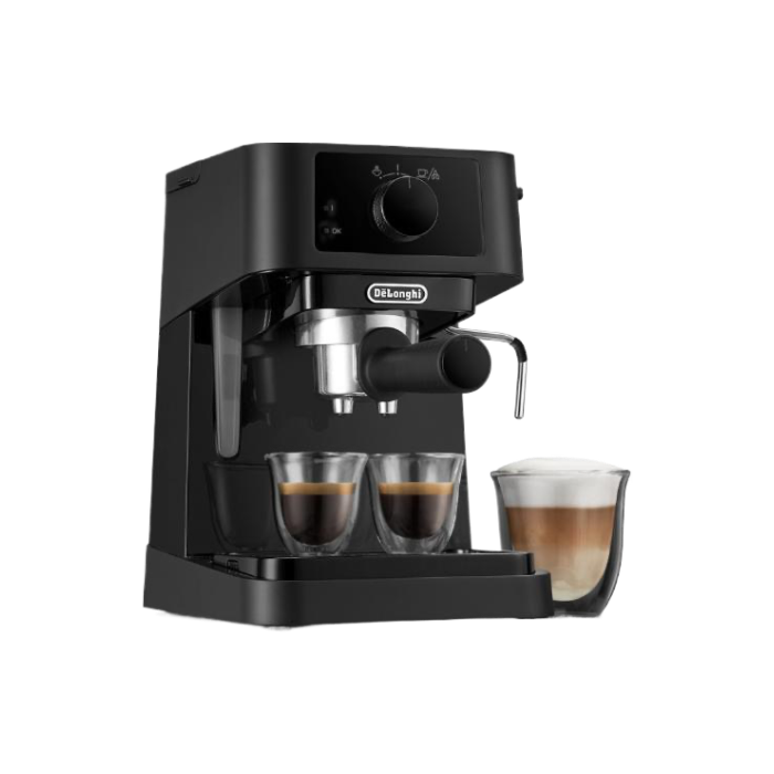 Рожковая кофеварка эспрессо Delonghi EC 230.BK