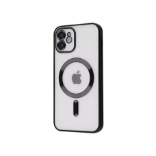 Чохол Metal Matte Case with Magnetic Ring iPhone 12 (black)