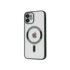 Чохол Metal Matte Case with Magnetic Ring iPhone 12 (dark green)