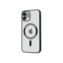 Чохол Metal Matte Case with Magnetic Ring iPhone 12 (dark green)
