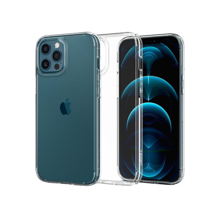 Чохол Spigen (SGP) Ultra Hybrid S для Apple iPhone 12 Pro Max Crystal Clear