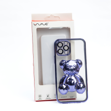 Чохол Apple iPhone 12 Pro WAVE Perfomance Bear Deep Purple