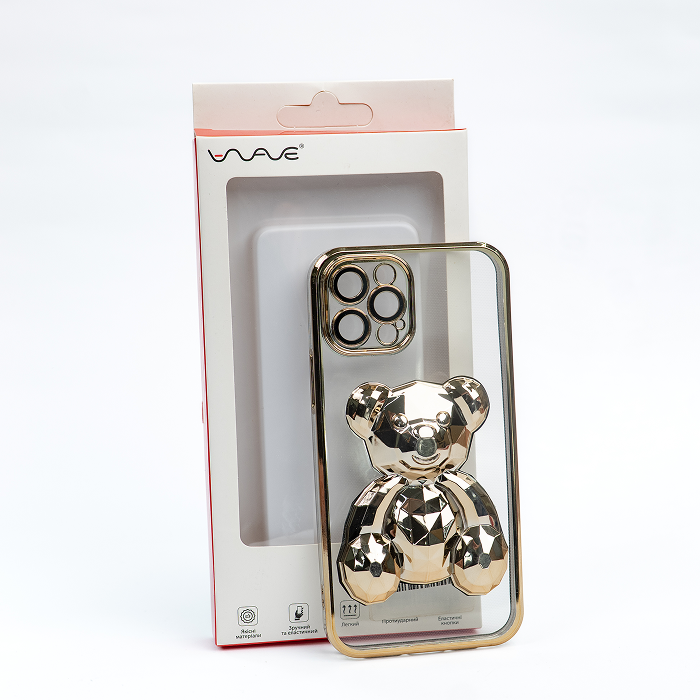 Чохол Apple iPhone 12 Pro WAVE Perfomance Bear Gold