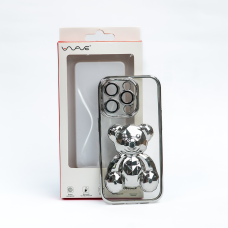 Чохол Apple iPhone 13 Pro WAVE Perfomance Bear Silver