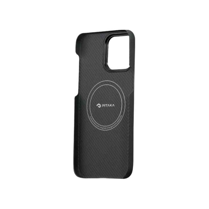 Чохол Pitaka MagEZ Case 3 for iPhone 14 Pro Max - Twill 600D Black/Grey