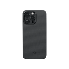 Чохол Pitaka MagEZ Case 3 for iPhone 14 Pro - Twill 600D Black/Grey 