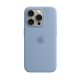 Apple iPhone 15 Pro Max Silicone Case with MagSafe - Winter Blue