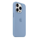 Apple iPhone 15 Pro Max Silicone Case with MagSafe - Winter Blue