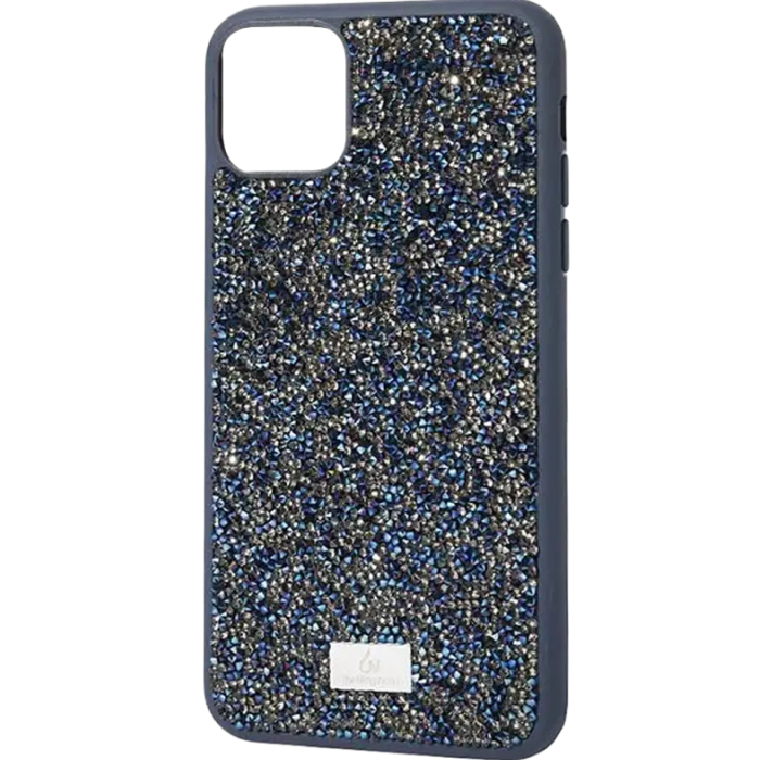 Чохол Bling World Rock Diamond (TPU) iPhone 15 Pro (blue titanium)