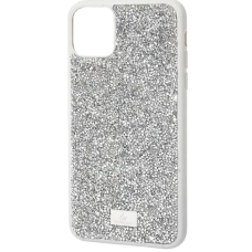 Чохол Bling World Rock Diamond (TPU) iPhone 15 Pro (gray titanium)
