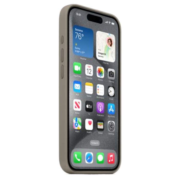 Чохол Apple iPhone 15 Pro Silicone Case with MagSafe - Clay