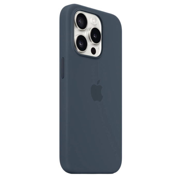 Чохол Apple iPhone 15 Pro Silicone Case with MagSafe - Storm Blue