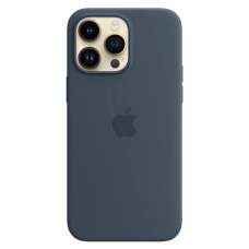 Чохол Apple iPhone 15 Pro Silicone Case with MagSafe - Storm Blue (MT1D3)