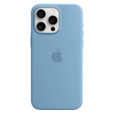 Чохол Apple iPhone 15 Pro Silicone Case with MagSafe - Winter Blue (MT1L3)