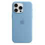 Чохол Apple iPhone 15 Pro Silicone Case with MagSafe - Winter Blue (MT1L3)