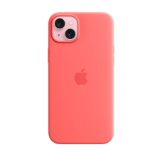 Apple iPhone 15 Plus Silicone Case with MagSafe - Guava (MT163)