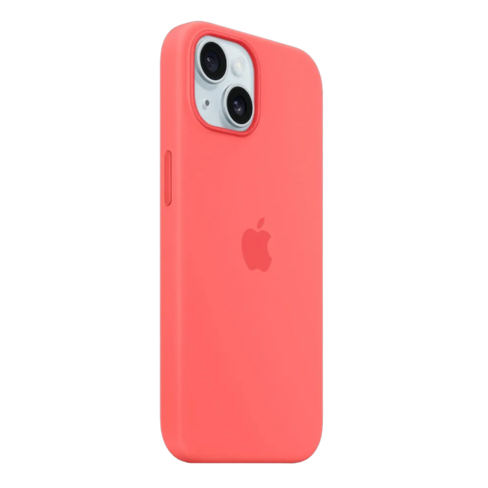 Apple iPhone 15 Plus Silicone Case with MagSafe - Guava