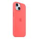 Apple iPhone 15 Plus Silicone Case with MagSafe - Guava