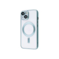Чохол Metal Matte Case with Magnetic Ring iPhone 15 (green)