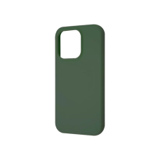 Чохол WAVE Full Silicone Cover iPhone 15 (pine green)