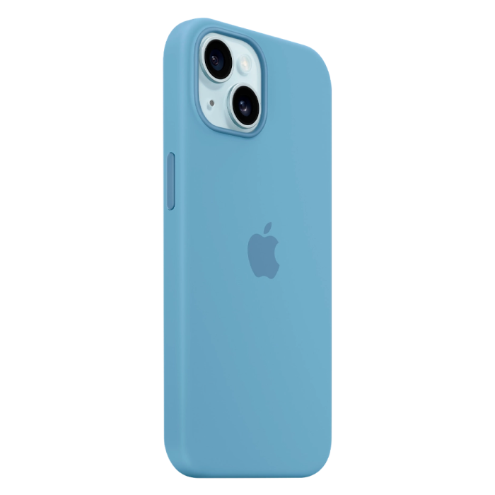 Чохол Apple iPhone 15 Silicone Case with MagSafe - Winter Blue