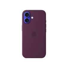 Чохол Apple iPhone 16 Silicone Case with MagSafe - Plum (MYY43)