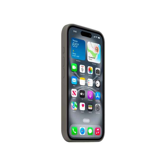 Чохол Apple iPhone 16 Silicone Case with MagSafe - Stone Gray