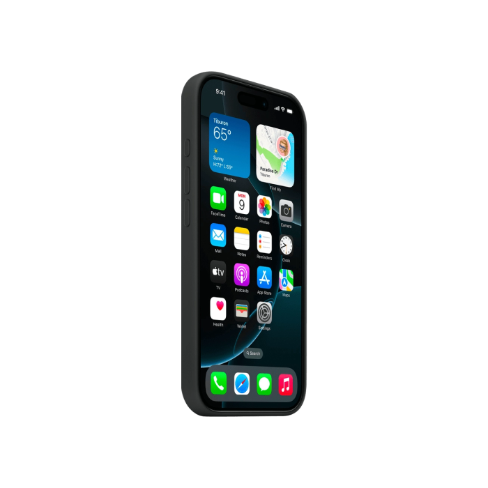 Чохол Apple iPhone 16 Pro Max Silicone Case with MagSafe - Black