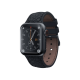 Ремінець Njord Salmon Leather Strap for Apple Watch 40/41mm - Dark Grey