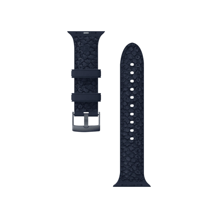 Ремінець Njord Salmon Leather Strap for Apple Watch 44/45mm - Petrol