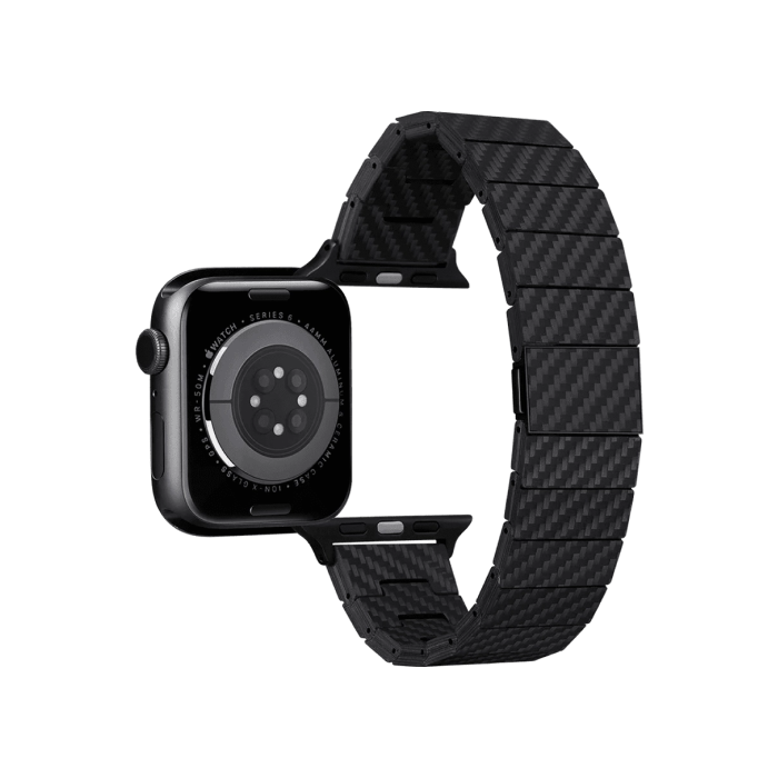 Ремешок Pitaka Carbon Fiber Watch Band Modern Black/Grey for Apple Watch 49/45/44mm