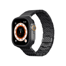 Ремешок Pitaka Carbon Fiber Watch Band Modern Black/Grey for Apple Watch 49/45/44mm
