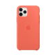 Apple iPhone 11 Pro Silicone Case - Clementine/Orange