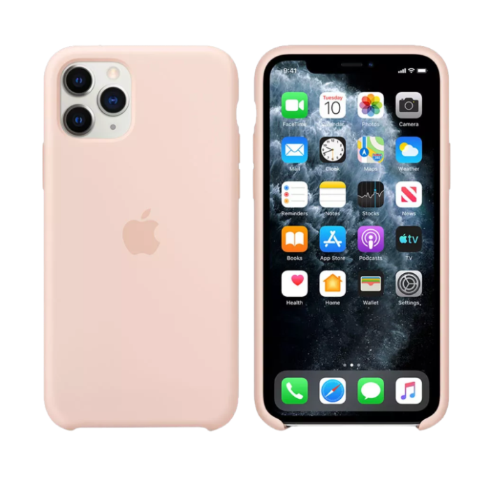 Apple iPhone 11 Pro Silicone Case - Pink Sand