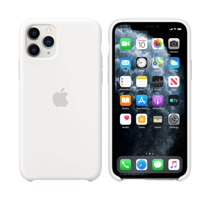 Apple iPhone 11 Pro Silicone Case - White