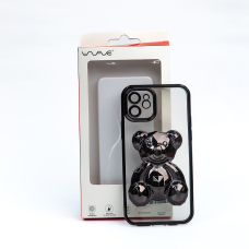 Чохол Apple iPhone 12 WAVE Perfomance Bear Black