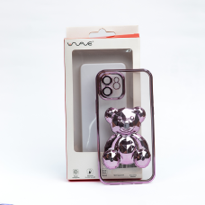 Чохол Apple iPhone 12 WAVE Perfomance Bear Rose Gold