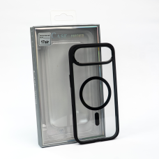 Apple iPhone 17 Air Hybrid case + MagSafe (Clear black)