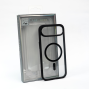 Apple iPhone 17 Air Hybrid case + MagSafe (Clear black)