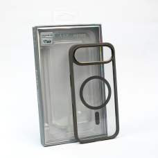 Apple iPhone 17 Air Hybrid case + MagSafe (Clear gray)